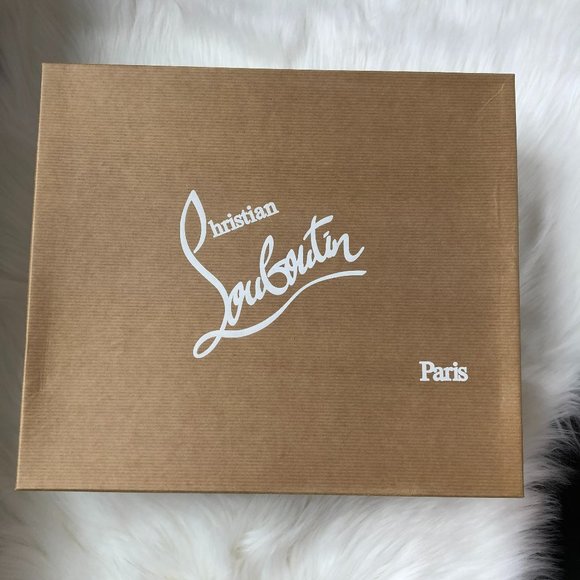 Christian Louboutin Nude Palais Royal 120 Patent Leather Open Toe Heel Size 38.5 - Picture 14 of 14